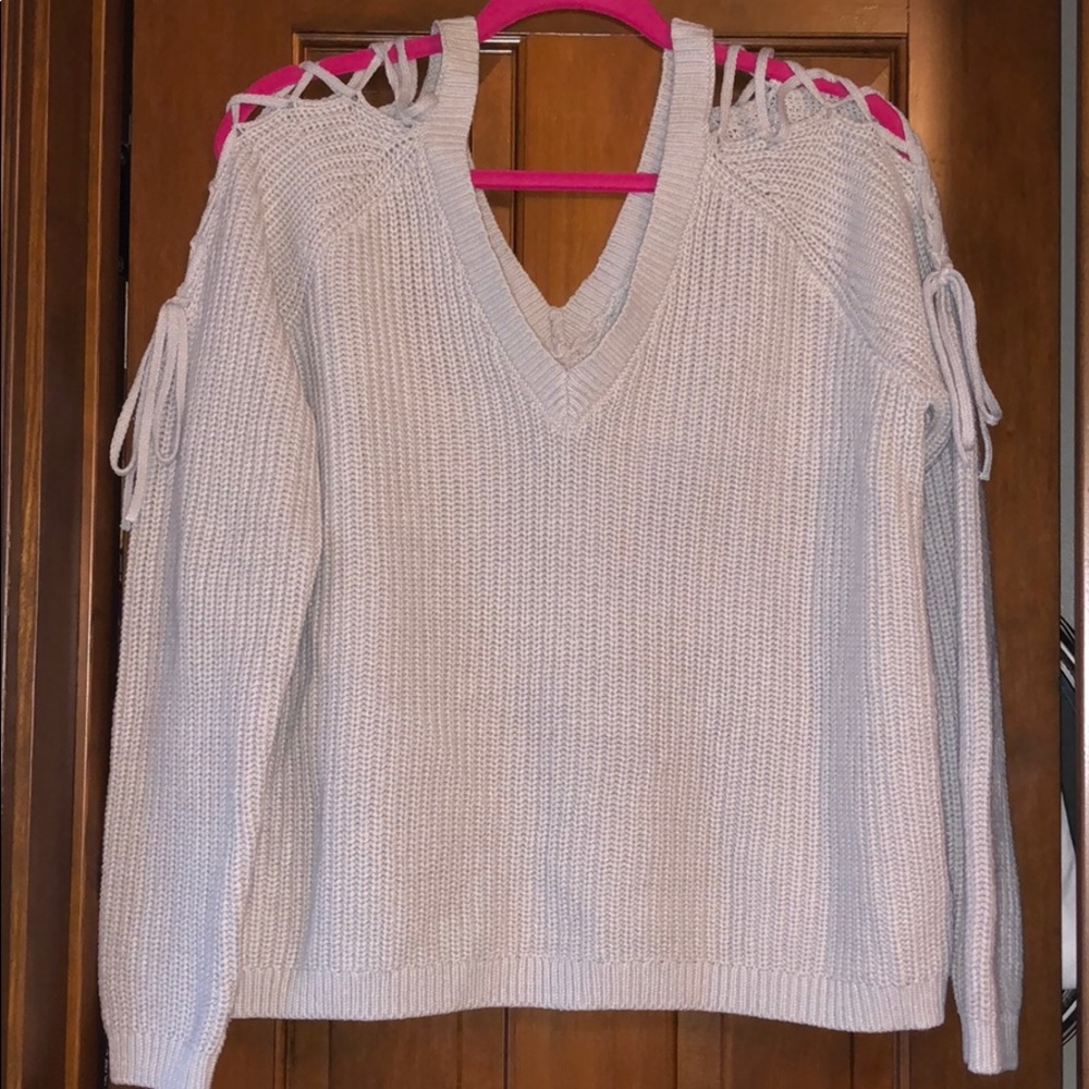 Pacsun-LA Hearts- light grey sweater